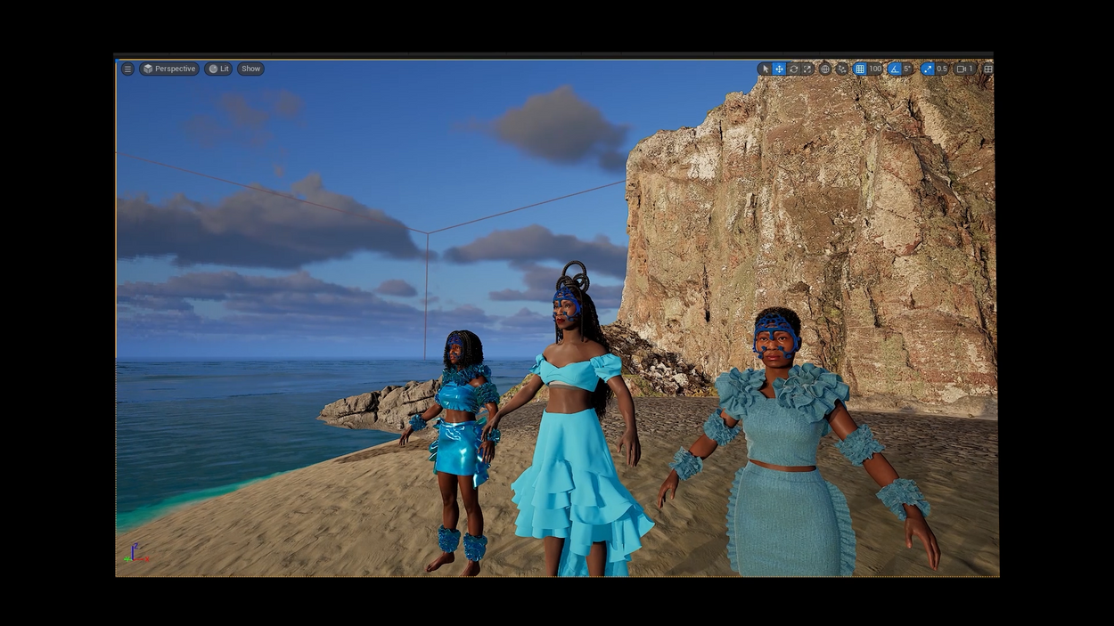 Digital renderings in Unreal