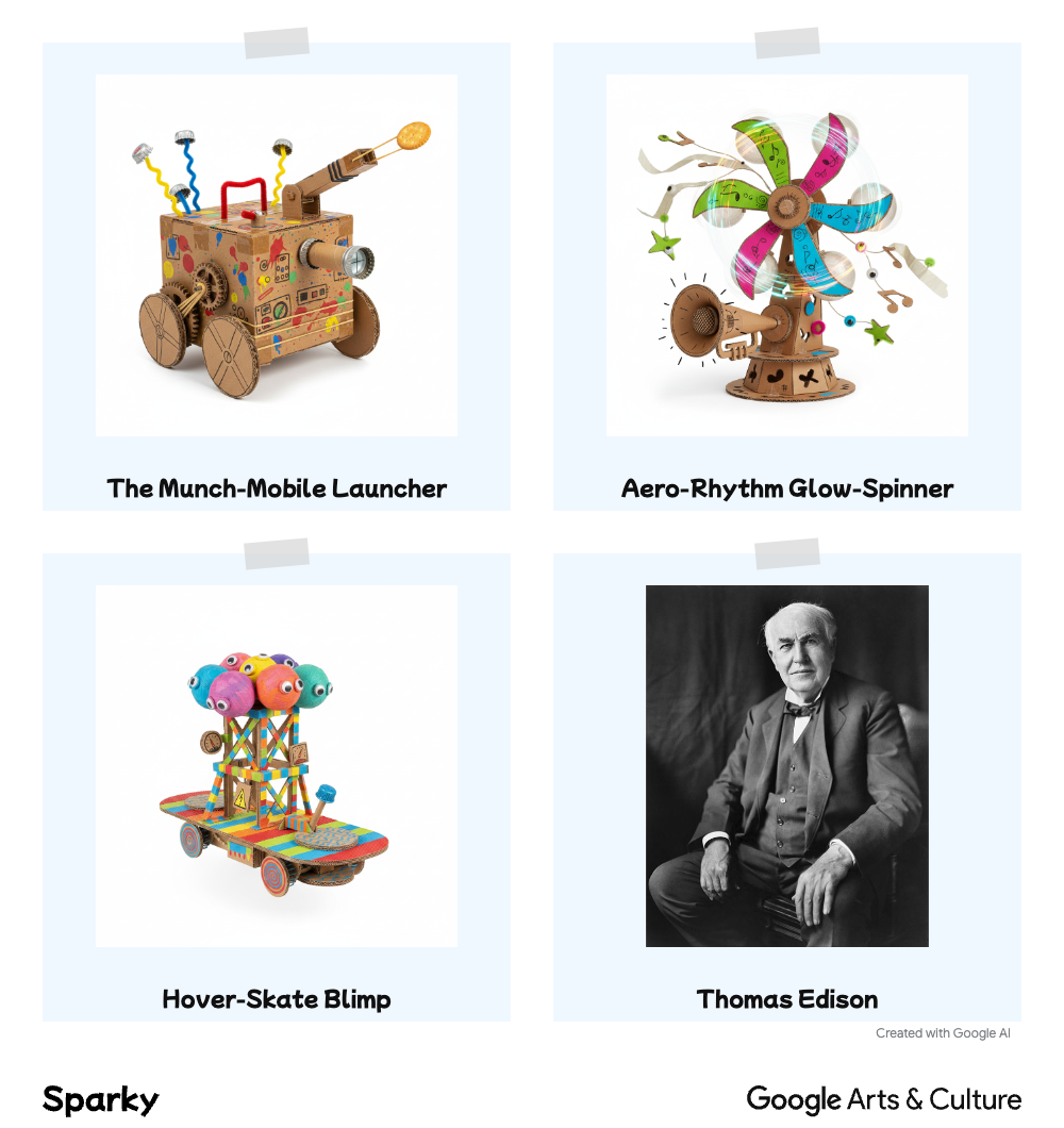 Download your inventions & who you matched with!.